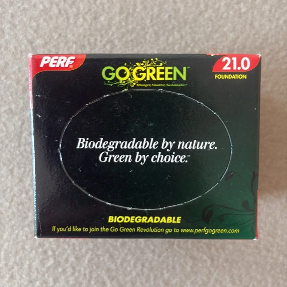GO GREEN Dog Poop Bag 2 Rolls 20 Ct Each Biodegradable Recycled Handle Dispenser